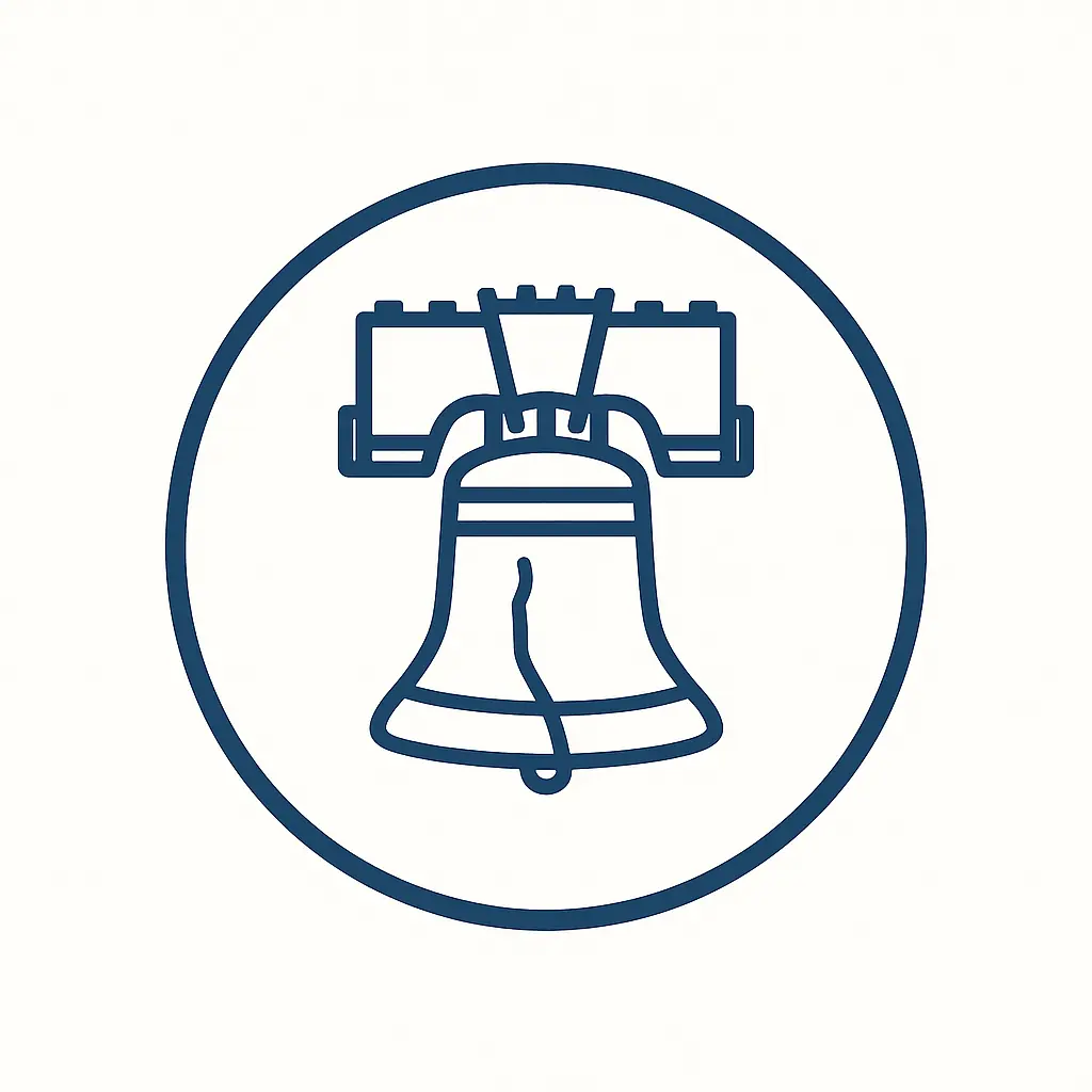 Liberty Bell emblem
